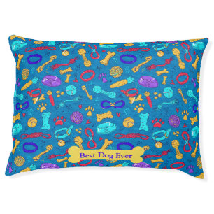 Dog Toys and Treats Best Dog Ever Pet Bed