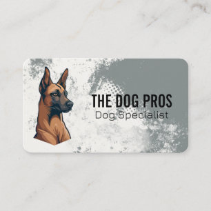 Dog Trainer Animal Services Pet Store Business Card