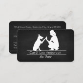 Dog trainer business card (Front/Back)