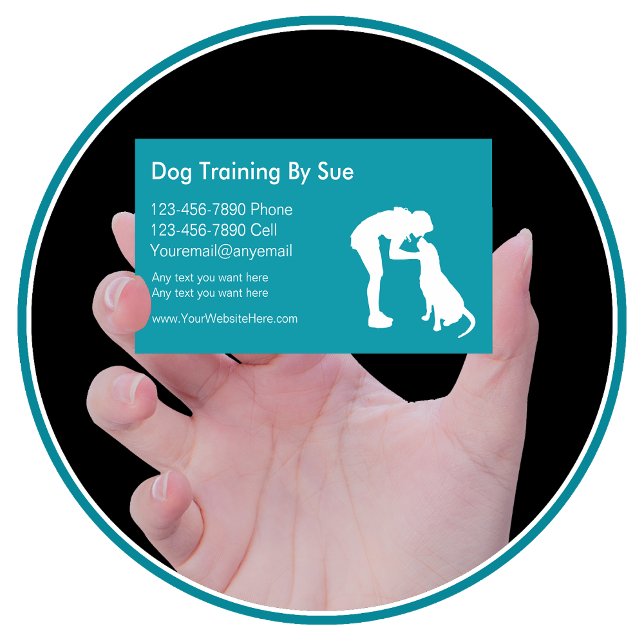 Dog Trainer Business Cards (Creator Uploaded)