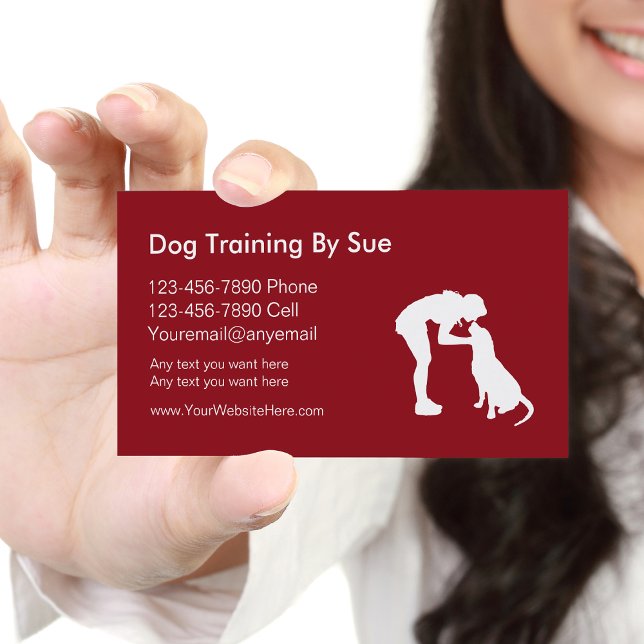Dog Trainer Business Cards (Creator Uploaded)