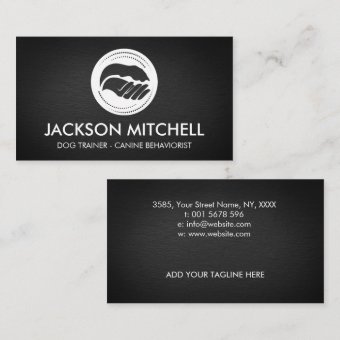 Dog Trainer Canine Behaviorist Business Card Zazzle Dog Trainer Canine Behaviorist Business Card Zazzle