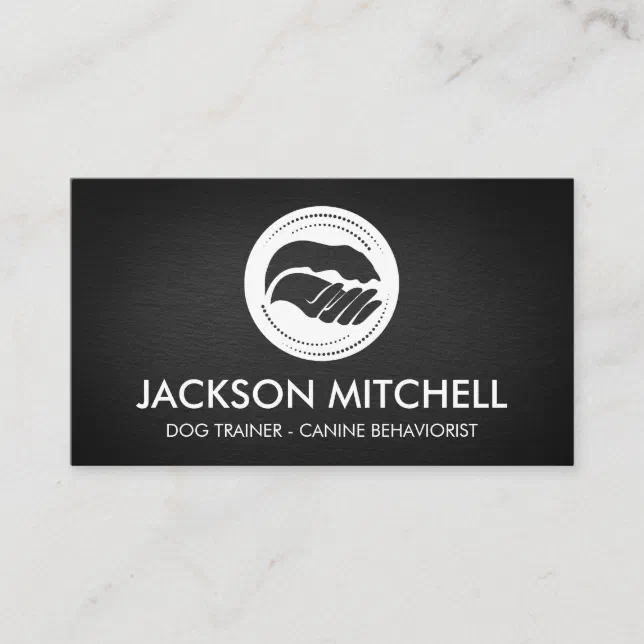 Dog Trainer Canine Behaviorist Business Card Zazzle Dog Trainer Canine Behaviorist Business Card Zazzle