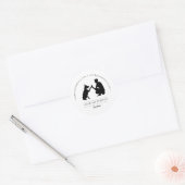 Dog trainer / Dog training Classic Round Sticker (Envelope)