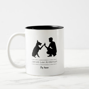 Dog trainer / Dog training Two-Tone Coffee Mug