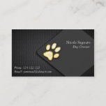 Dog Trainer Groomer Business Card at Zazzle