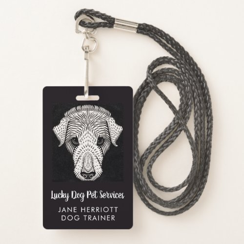 Dog Trainer Pet Services  Badge