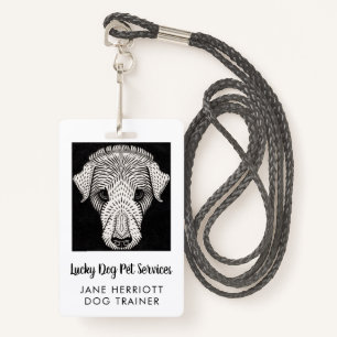 Dog Trainer Pet Services  Badge