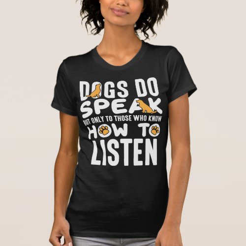 Dog trainer school Pet Lover Animal Puppy Friend T_Shirt