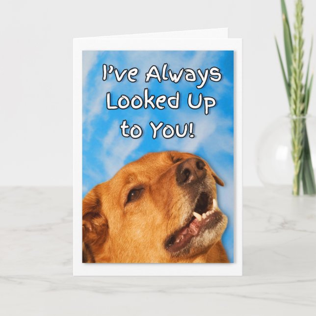 Dog Trainer Thank You Golden Retriever Card (Front)
