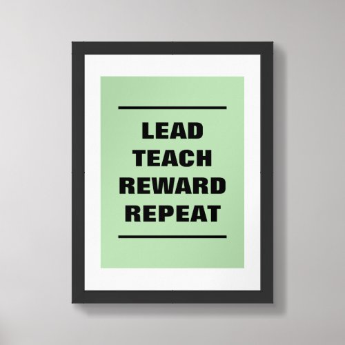 Dog Trainer Wisdom  Framed Art