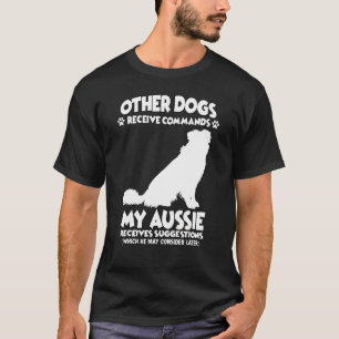 Dog Training Australian Shepherd Dog Owner T-Shirt