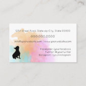 Dog training business card (Back)