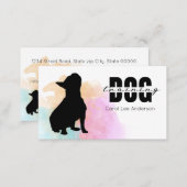 Dog training business card (Front/Back)