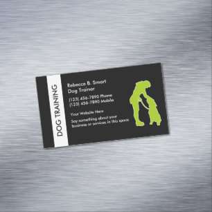 Dog Training Business Card Magnet