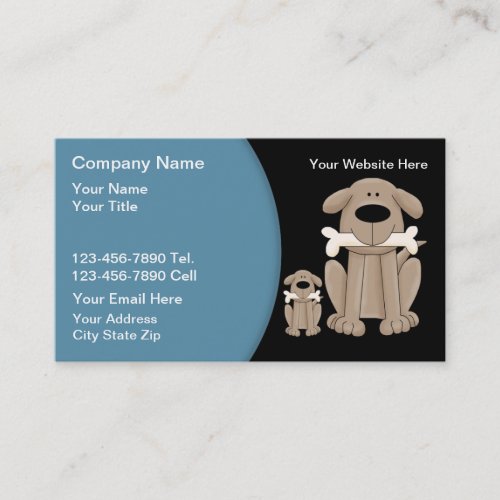 Dog Training Business Cards