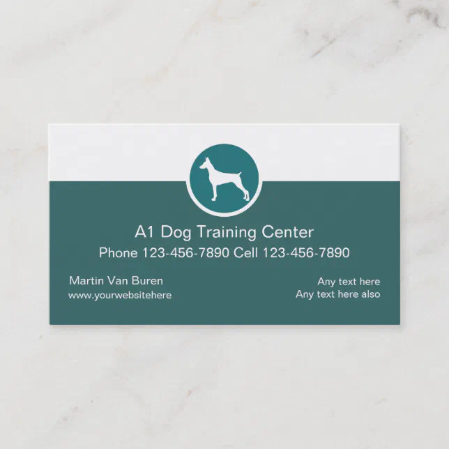 Dog Training Business Cards | Zazzle