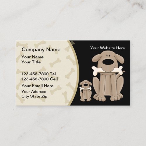 Dog Training Business Cards
