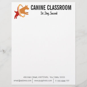 Dog Training Business Custom Letterhead