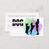 Dog training / Dog Trainer Business Card (Front/Back)