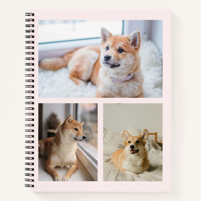 Dog Training Journal – Custom Name & Photo (Front)