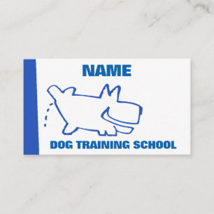 Dog Training School Business Card