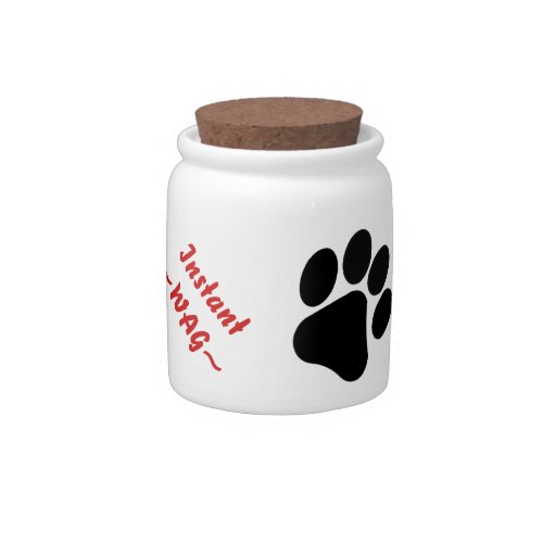 Dog Treat  Candy Jar