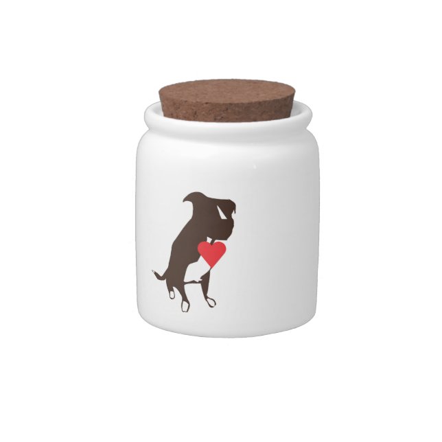 Dog Treat Jar (Right)
