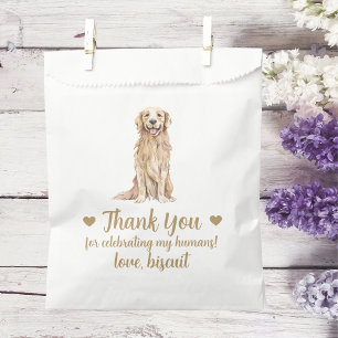 Dog Treat Wedding Favor Bag