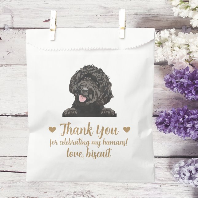 Dog Treat Wedding Favor Bag (Creator Uploaded)