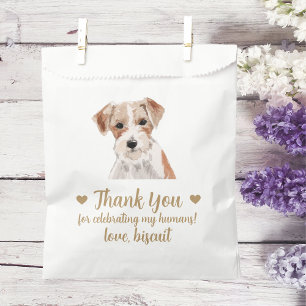 Dog Treat Wedding Favor Bag