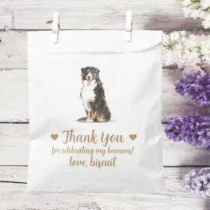 Dog Treat Wedding Favor Bag