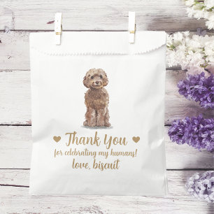 Dog Treat Wedding Favor Bag