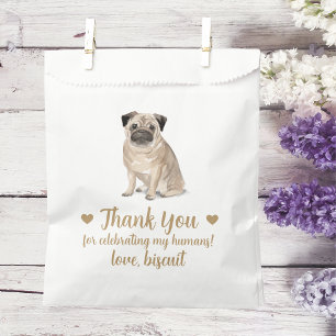 Dog Treat Wedding Favor Bag