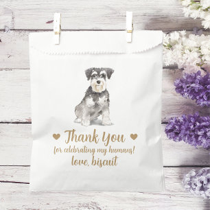 Dog Treat Wedding Favor Bag