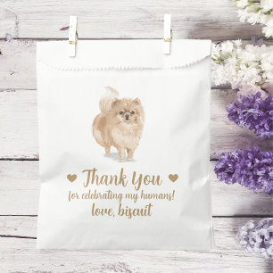 Dog Treat Wedding Favor Bag