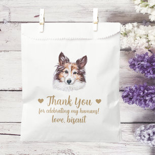 Dog Treat Wedding Favor Bag