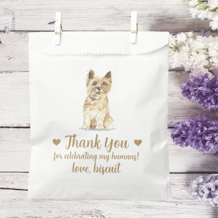 Dog Treat Wedding Favor Bag