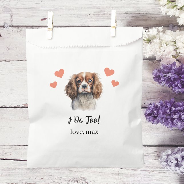 Dog Treat Wedding Favor Bag (Creator Uploaded)