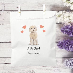 Dog Treat Wedding Favor Bag