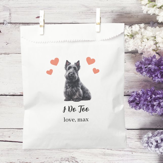 Dog Treat Wedding Favor Bag (Creator Uploaded)