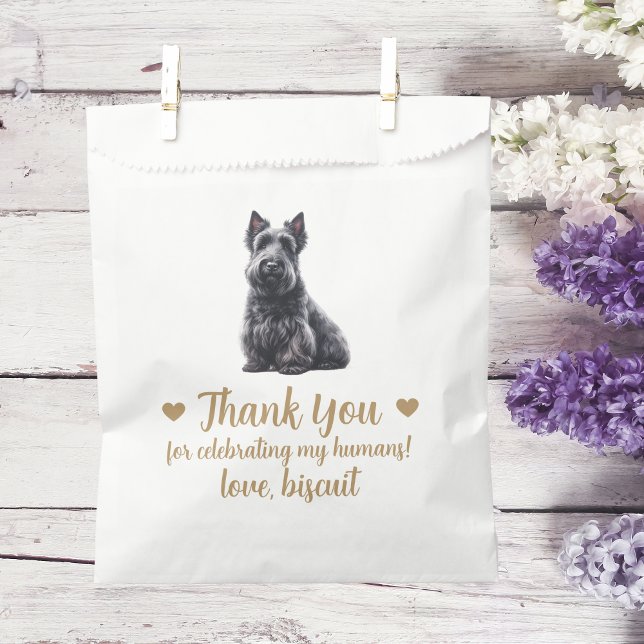 Dog Treat Wedding Favor Bag (Creator Uploaded)