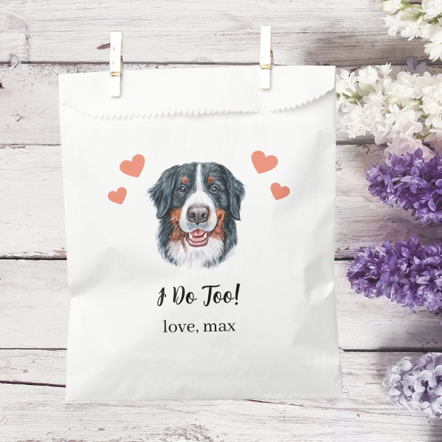 Dog Treat Wedding Favor Bag (Creator Uploaded)