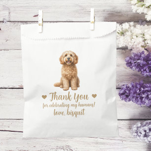 Dog Treat Wedding Favor Bag