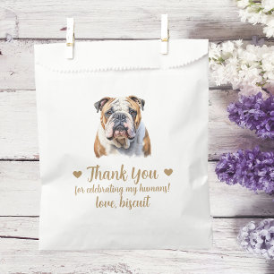 Dog Treat Wedding Favor Bag