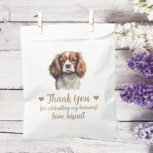 Dog Treat Wedding Favor Bag