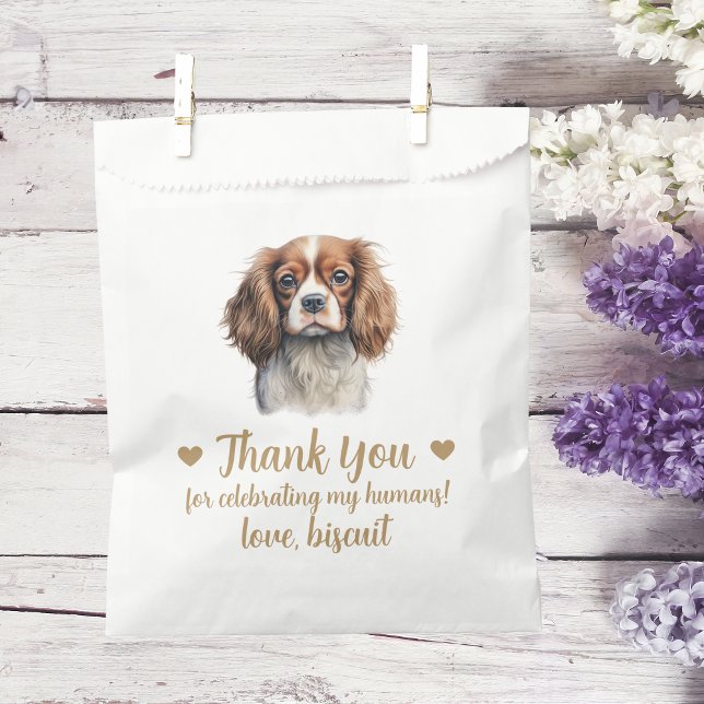 Dog Treat Wedding Favor Bag (Creator Uploaded)