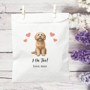 Dog Treat Wedding Favor Bag