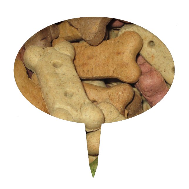 Dog Treats Cake Topper (Front)