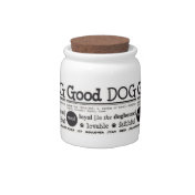 Dog Treats canister Jar Candy Jars